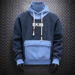 Sudadera con Capucha para Hombre Ekin Impex, Suministro al por Mayor, Ropa de Trabajo Premium, Cuello Alto con Bolsillo, Panel con Motivo Artístico, Tienda Boutique, Suave - Product Image 1