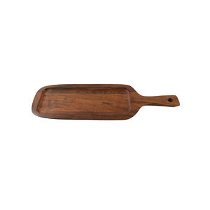 Planche à découper en bois d'acacia massif de qualité supérieure, écologique, épaisse, fabriquée avec du bois durable pour la cuisine - Product Image 2