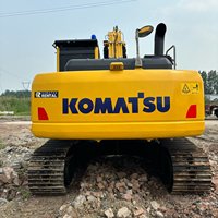 Performances fiables, excavatrice sur chenilles Komatsu PC210LC d'occasion, composants résistants à l'usure, excavatrice Komatsu PC210LC