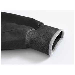 Chándal Deportivo para Hombre en Color Gris con Bloques de Color, Manga Larga, Cuello Alto, Cierre de Cremallera, Estilo Casual para Otoño, Corte Regular con Bolsillos Laterales - Product Image 4