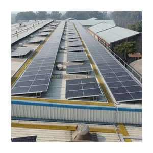 Structure de support de panneaux solaires de toit haute résistance pour systèmes solaires commerciaux et industriels - Product Image 1