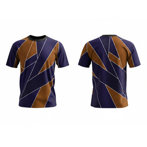 T-shirt de sport respirant à manches courtes pour femme, entièrement sublimé |   Vêtements unisexes pour adultes légers et à séchage rapide |   Marque MR FOOTBALL - Product Image 5