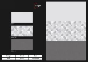 Azulejos de Porcelana Refinada con Acabado Suave de 300x600 mm, Diseñados para Interiores Elegantes con Acabado de Grano Suave y Vitrificación Resistente - Product Image 2