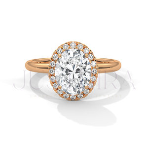 925 Sterling Silver <b>Ring</b> For Women Solitaire Oval Cut Diamond <b>Ring</b> for Everyday Wear Office Use And Wedding Elegant Gift For Her - Product Image 2