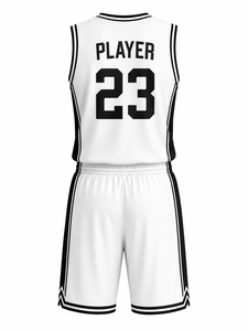 Conjunto de Uniformes de Baloncesto Hechos a Medida para Clubes y Escuelas Profesionales, Camisetas de Baloncesto de Secado Rápido por Sublimación - Product Image 2