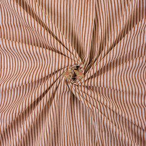 ชุดเดรสสำหรับผู้หญิงผ้าคอตตอนแท้น้ำหนักเบาพิมพ์ลายทางผ้านิ่มเหมาะกับเสื้อสำหรับเด็กผู้ชายเด็กผู้หญิง - Product Image 4