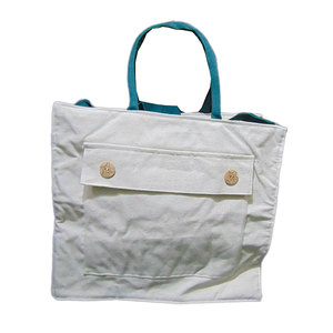 Durable and Stylish Customized Cotton Canvas Tote <b>Bag</b> with <b>Long</b> Handle for Conferences Trade Shows Events Promotional Marketing - Product Image 1
