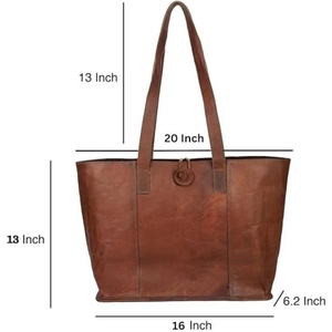 Elegante Bolso Tote de Cuero Genuino para Mujer, Bolso de Hombro Moderno y Sencillo, Diseño Duradero para Uso Diario. - Product Image 2