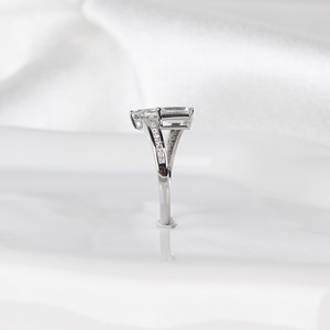 4.20ct Radiant Lab Grown Diamond IGI Certified Minimalist Eternity Band Full <b>Circle</b> Wedding <b>Ring</b> Stackable 14K Solid Gold - Product Image 1