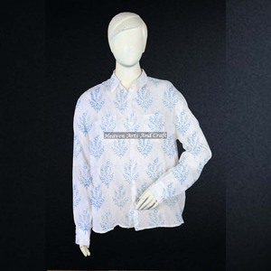 Camisas casuales de verano más vendidas para mujer, camisa estilo indio, camisas de dormir para mujer - Product Image 1