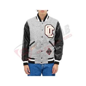 Wholesale Custom Letterman Embroidered Varsity Jacket With Best New-Style Leather Sleeve Winter Wear Best Work Jacket - Product Image 3