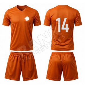Factory Manufacturer Sports Wear Soccer Uniform Custom Color High Quality Soccer Uniform For Adult - Product Image 3