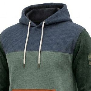 Sweat à capuche long en molleton de haute qualité, coupe oversize, vêtements personnalisés, production OEM/ODM en gros - Product Image 6