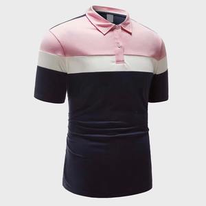 Polo de golf avec logo brodé, polo en mélange de coton, polo anti-rétrécissement, vente en gros, polo professionnel haut de gamme pour hommes - Product Image 4