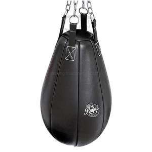 Saco de Boxeo de Cuero Genuino de Alta Calidad y Resistencia, Sacos de Boxeo de Arena de Alta Calidad con Logotipo Personalizado para Gimnasio - Product Image 4