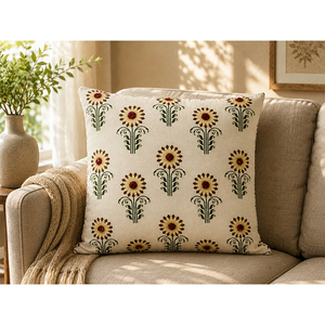 Gray Floral Embroidered <b>Cushion</b> <b>Cover</b> Square Polyester Throw Pillow <b>Cover</b> with Zipper Custom Home Decor - Product Image 2