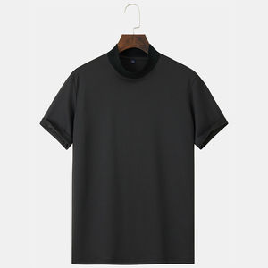 T-shirt pour homme en coton, col rond, manches courtes, doux, respirant, décontracté, à porter tous les jours, coupe confortable - Product Image 6