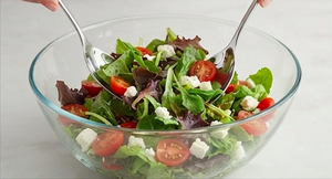 Mirrored Polished Stainless Steel Salad <b>Server</b> Tarnish Resistant Salad flatware For Household Restaurants Hotel And Resort - Product Image 5