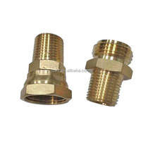 Adaptateur de jardin en laiton, filetage femelle GHT 3/4 pouce vers filetage mâle NPT 3/4 pouce