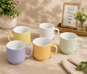 Bouteilles d'eau en céramique de luxe de 350 ml, 3 mm d'épaisseur, avec manchon de protection en silicone, tasses à boire pour lait et jus avec paille - Product Image 2