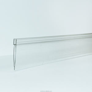 Portaetiquetas Transparentes de PET, Portaprecios de Plástico - Product Image 2