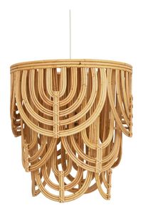 Lámpara Colgante de Lujo de Ratán Tejido a Mano con Diseño en Cascada, Lámpara de Techo Bohemia para Sala de Estar - Product Image 2