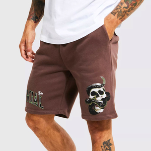 Men's Trendy Puff Printed <b>Shorts</b> Casual Streetwear Cotton <b>Shorts</b> Wholesale Sportswear Manufacturer Factory Puff Printed <b>Short</b> - Product Image 5