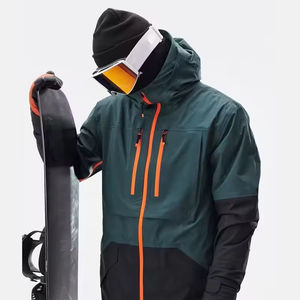 Conjunto de Chaqueta y Pantalones de Esquí/Snowboard para Invierno, Unisex, con Cierre, Resistente al Viento, con Costuras Termoselladas, Transpirable, Ecológico, Térmico, Anti-UV, de Secado Rápido y con Capucha - Product Image 5