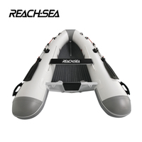 Reachsea Ultra Léger 10.5ft (320) Single Deck Aluminium RIB Dinghy Bateau Gonflable Rigide avec EVA Antidérapant à vendre
