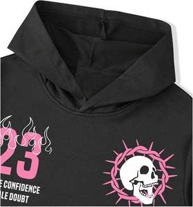Custom Unisex Streetwear Tracksuit Heavyweight Y2K Graphic Flared Sweatpants Hoodie Set Casual <b>Hip</b> Hop 2 Piece Sweatsuit Manufac - Product Image 2