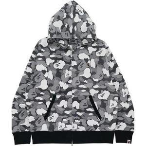 เสื้อฮู้ดดี้ผู้ชายดีไซน์ใหม่ ผ้าฝ้ายเฟรนช์เทอร์รี่หนา 350 กรัม ทรงเข้ารูป ปักลาย 3 มิติ ประดับเพชร งานปักคุณภาพสูง เสื้อผ้าสั่งทำพิเศษ - Product Image 6