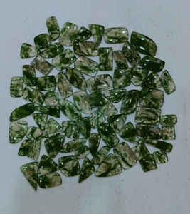 Meilleure qualité mousse Agate pierre précieuse mousse Agate lâche pierres précieuses Cabochon Lot 100% Natura pierre précieuse en vrac pour bijoux - Product Image 3