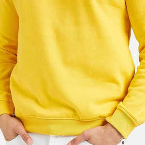 Sweat-shirt à col rond de haute qualité pour hommes, en coton molletonné, décontracté et tendance, fabricant OEM ODM, fournisseur, centre mondial d'exportation de vêtements - Product Image 2