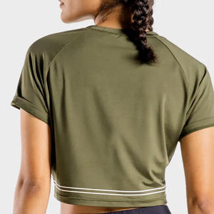 Camiseta Corta Moderna para Mujer, Estilo Urbano, Ajuste Elegante 2026, Top Corto para Mujer, Estilo Casual a la Moda, Top Corto para Mujer - Product Image 2