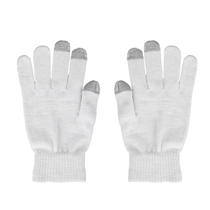 Guantes de Invierno Rosados con Pantalla Táctil, Punta Metálica, Largos hasta la Muñeca, Estilo Sencillo, Uso Diario, Cálidos - Product Image 6