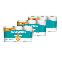 Papier toilette en bambou en vrac, 3 plis, rouleau de papier toilette pour la maison, fournisseur et fabricant de papier toilette de haute qualité, papier toilette doux de qualité supérieure