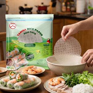 Papier à riz vietnamien – Fabricant direct, certification FSSC, HALAL, ISO, HACCP, exportation internationale B2B - Product Image 1