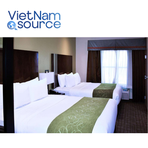Projet OEM ODM de luxe pour hôtel Lit King Size Comfort Inn Ensemble de meubles de chambre de qualité Mobilier d'hôtel contemporain Source du Vietnam - Product Image 3