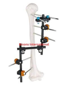Kit chirurgical orthopédique BISONS de haute qualité pour la fixation des fractures du tibia et du fémur, avec instruments de fixation externe des membres inférieurs - Product Image 2