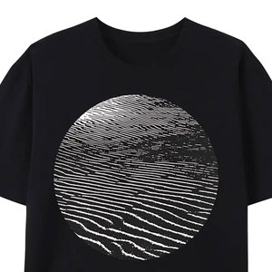 Camisetas de Manga Corta al por Mayor, Nuevo Diseño, Personalizadas con Logotipo, Impresión en Serigrafía, 100% Algodón, Transpirables, de Secado Rápido, Cuello Redondo, Tallas Grandes para Hombre - Product Image 6