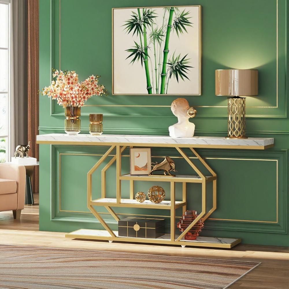 Faux Marble White Color