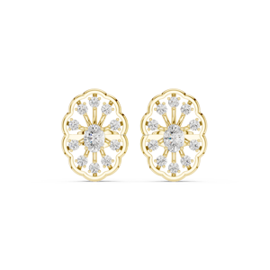 925 Sterling <b>Silver</b> Stud <b>Earrings</b> Natural Gemstone Jewelry Diamond <b>Pearl</b> Main Perfect Gift - Product Image 3