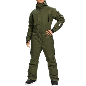 Traje de Esquí Unisex con Cremallera, Impermeable, Transpirable, de Secado Rápido, con Capucha y Forro Polar Aislante para Deportes de Invierno - Product Image 5