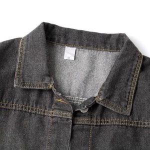 <b>Custom</b> <b>Denim</b> <b>Jacket</b> Woman Jeans for Jeans Woman <b>Jacket</b> With Print Pearl Hood Fur Woman <b>Denim</b> - Product Image 3