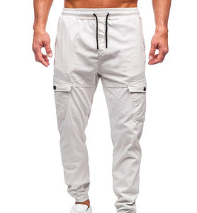 Pantalon cargo ample sur mesure OEM pour hommes, style streetwear, pantalon large personnalisé, pantalon cargo confortable pour hommes, vente en gros - Product Image 1