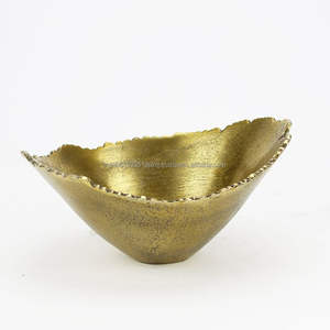 High Quality Polished Aluminum Serving Bowls Modern Design Handmade Restaurant Metal Bowls Elegant Dinner & Party Servingware - Product Image 4