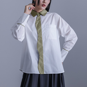 เสื้อเบลาส์และเสื้อเชิ้ตสำหรับใส่ในบ้านของผู้หญิงเก๋ไก๋ลำลองสำหรับฤดูร้อนและฤดูใบไม้ร่วงไซส์ใหญ่พิเศษ10สไตล์เก๋ไก๋ของผู้หญิง - Product Image 1
