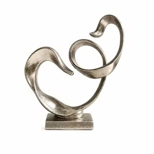 Sculptures Métalliques Contemporaines, Statues d'Art Moderne pour Salon, Bureau, Hall d'Hôtel, Jardin, Resort, Décoration Intérieure - Product Image 2