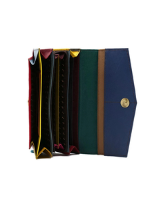 Bolso de mano de cuero de piel de animal de estilo occidental Bolso de mano de cuero multicolor para mujer al por mayor - Product Image 4