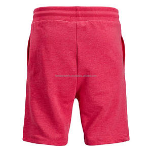 Shorts de survêtement streetwear en coton French Terry 400 GSM, respirants, coupe ample, taille élastique, poches latérales, fournisseur OEM pour marque privée - Product Image 2